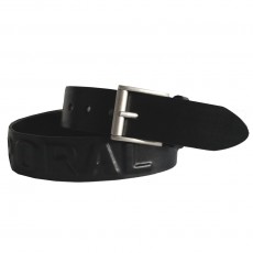 CEINTURE CUIR NOIR OLD - KAPORAL