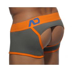 BOXER BOTTOMLESS AD279 GRIS  ADDICTED