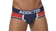 SLIP ROUGE NAVY EN MESH AD191 ADDICTED
