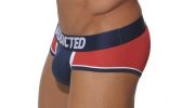 SLIP ROUGE NAVY EN MESH AD191 ADDICTED