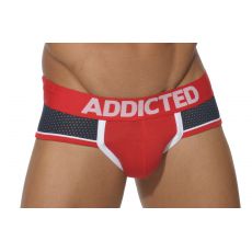 SLIP NAVY ROUGE EN MESH AD191 ADDICTED