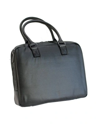 PORTE ORDINATEUR / SAC BUISINESS CUIR - LIGNE SIROCCO NOIRAZZARO