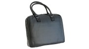 PORTE ORDINATEUR / SAC BUISINESS CUIR - LIGNE SIROCCO NOIRAZZARO