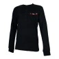 ENSEMBLE D'INTERIEUR WORKYBOY PANTALON CARREAUX ROUGE ET T-SHIRT MANCHES LONGUES NOIR - DIESEL