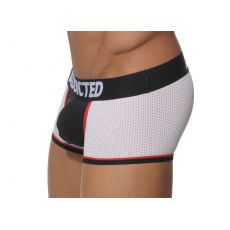 BOXER  BLANC NOIR EN MESH AD192 ADDICTED