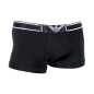 BOXER NOIR STRETCH COTON CEINTURE ARGENTEE- EMPORIO ARMANI BOXER NOIR STRETCH COTON CEINTURE ARGENTEE- EMPORIO ARMANI