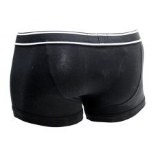 BOXER NOIR STRETCH COTON CEINTURE ARGENTEE- EMPORIO ARMANI