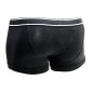 BOXER NOIR STRETCH COTON CEINTURE ARGENTEE- EMPORIO ARMANI BOXER NOIR STRETCH COTON CEINTURE ARGENTEE- EMPORIO ARMANI