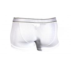 BOXER BLANC STRETCH COTON CEINTURE ARGENTEE - EMPORIO ARMANI