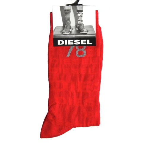 CHAUSSETTES DIESEL 78 ROUGE