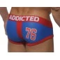 SLIP BLEU ROYAL RACING STRAPE 76 EN MESH AVEC PUSH UP AD272 ADDICTED