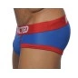 SLIP BLEU ROYAL RACING STRAPE 76 EN MESH AVEC PUSH UP AD272 ADDICTED