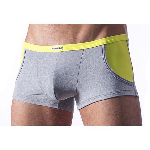 BOXER GROPE PANTS GRIS JAUNE M425 - MANSTORE