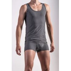 DEBARDEUR GRIS  A RAYURES - RED1469 OLYMPIA - OLAF BENZ