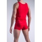 DEBARDEUR ROUGE RED1435 SPORTSHIRT - OLAF BENZ