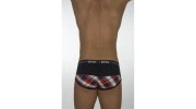 ES 167 SLIP SQUARES (MODAL) ROUGE / NAVY