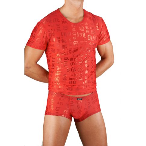 TSHIRT KAROS ROUGE R-SHIRT - BODYART