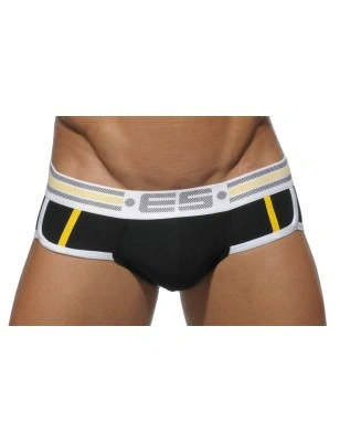 ES - UN063 SLIP SPORT NOIR AVEC PUSH UP