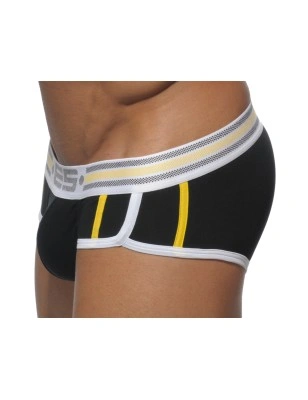 ES - UN063 SLIP SPORT NOIR AVEC PUSH UP