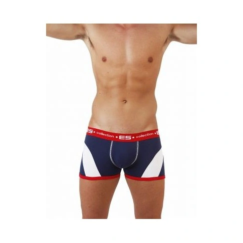 ES BOXER CURVES NAVY ROUGE 226