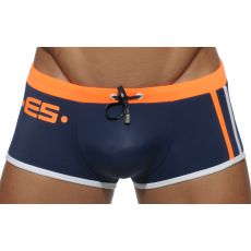 MAILLOT DE BAIN 1555 EUROPE NAVY / ORANGE - ES COLLECTION