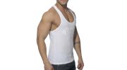DEBARDEUR BLANC POWER GYM TS077 - ES COLLECTION