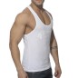 DEBARDEUR BLANC POWER GYM TS077 - ES COLLECTION
