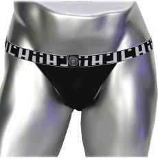 JOCK STRAP NOIR HIPSTER PUSH UP - L'HOMME INVISIBLE