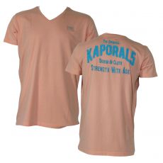 T-SHIRT MANCHE COURTE ENSSENTIEL NEON ORANGE - KAPORAL