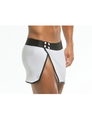 PAREO COURT MICROFIBRE BLANC CLASSIC - MODUS  VIVENDI