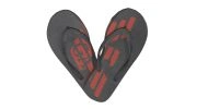 CLAQUETTE / TONGS LOGOTE GRISE - ARMANI