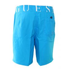 SHORT DE BAIN LONG BOARD  TURQUOISE TURCHESE- GUESS