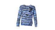 PULL OVER JERS RAYAS BLEU - DESIGUAL