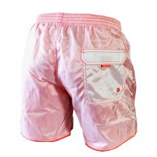 SHORT DE BAIN MARK-E BLANC/ORANGE FLUO - DIESEL