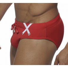 SLIP DE BAIN ROUGE FEDERATION CROSS 1524 – ES COLLECTION