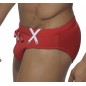 SLIP DE BAIN ROUGE FEDERATION CROSS 1524 – ES COLLECTION