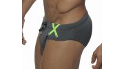 SLIP DE BAIN GRIS FEDERATION CROSS 1524 – ES COLLECTION