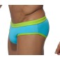 SLIP DE BAIN  TURQUOISE  BASIC SPORTIVE ADS027 - ADDICTED