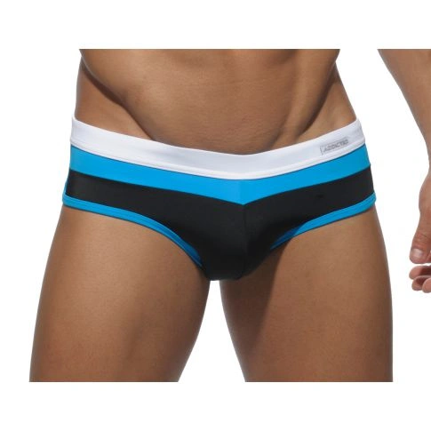 SLIP DE BAIN NOIR STYLISH 3 COLOR ADS028 - ADDICTED SLIP DE BAIN NOIR STYLISH 3 COLOR ADS028 - ADDICTED