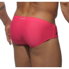 SLIP DE BAIN  BI COLOR BLANC/FUSHIA  POOL ADS032 - ADDICTED