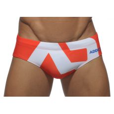 SLIP DE BAIN  ORANGE AD LOGO ADS045 - ADDICTED