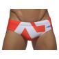 SLIP DE BAIN  ORANGE AD LOGO ADS045 - ADDICTED