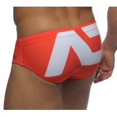 SLIP DE BAIN  ORANGE AD LOGO ADS045 - ADDICTED