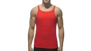 DEBARDEUR ROUGE RIB TANK TOP  AD324 - ADDICTED