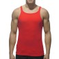 DEBARDEUR ROUGE RIB TANK TOP  AD324 - ADDICTED
