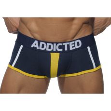 BOXER NAVY CONTRAST RACING STRIPE AD291 - ADDICTED