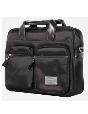 GRANDE BESACE / SAC ORDINATEUR FIGARO MARRON REFENTE DE CUIR FI6502 - TED LAPIDUS