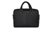 GRANDE BESACE / PORTE DOCUMENT ACHILLE NOIR VACHETTE PLEINE HM1004 - TED LAPIDUS