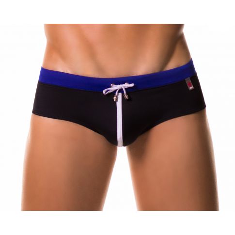 SLIP DE BAIN NOIR ROMA 0158 - JOR