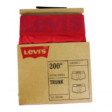 BOXER HOMME LOT DE 2 ROUGE - LEVIS